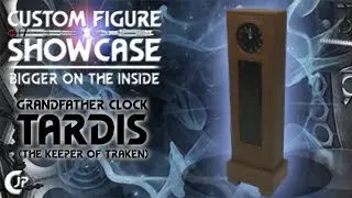 Custom Figure Showcase - Bigger On The Inside : Grandfather Clock TARDIS (The Keeper of Traken)