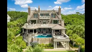 Побег в рай: РЕДКИЙ дом на берегу моря с видом на поле для гольфа (9 Nicklaus Lane Kiawah Island)
