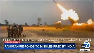 Pakistan responds to missiles fired by India with retaliatory attacks