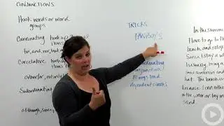 Conjunctions   Grammar Video by Brightstorm 2