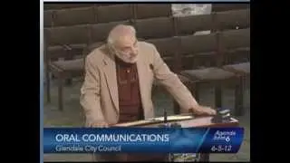 Harry Zavos' Questions to Glendale City Council Regarding Electric Rate Increases Ignored