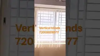 Vertical Blinds for Modern Homes &rdquo;Transform Your Space with Vertical Blinds! CONTACT 7200809077