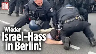 Judenhass-Demo: Polizei geht gegen Hetzer vor | Berlin Neuk&ouml;lln