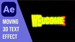 Create Stunning Text Animation in After Effects | Full Tutorial for beginners to Intermediate
