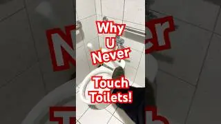 Туалеты! НЕ ТРОГАЙТЕ их..! #туалет #ужас #осторожно