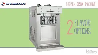 Spaceman 2-Bowl 12.7-qt. Frozen Drink Machine (6695-C)