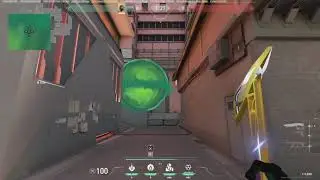 Valorant || Viper || Poison Cloud Jump Throw To B Heaven On Split