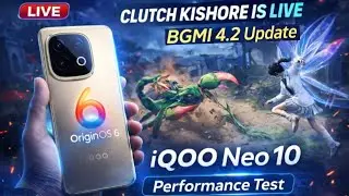 BGMI 4.2 UPDATE 🔥 | IQOO NEO 10 | 144 FPS