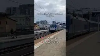 wjazd husarza w perony rzeszowa #pkp #train #plk #trainspotting #pkpintercity #eu44 #railway