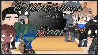 TMNT Villains (+Past Leo) react to the turtles || pt. 1/?