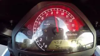 Honda cbr 1000 rr sc57 0-200