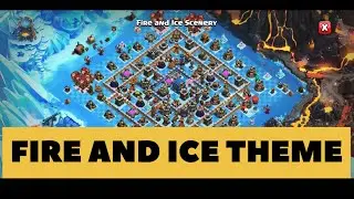 Limited Time Fire and Ice Scenery First Look Seasonal Theme | Legendary Ice Warden | Clash of Clans 