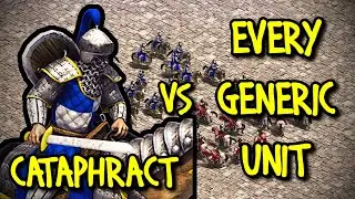 ELITE CATAPHRACT vs EVERY GENERIC UNIT | AoE II: Definitive Edition