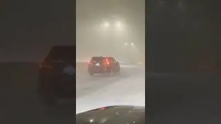 Snowstorm in Chicago causes dangerous driving conditions