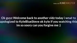 IM APOLOGIZE TO KYLE ALVAREZ
