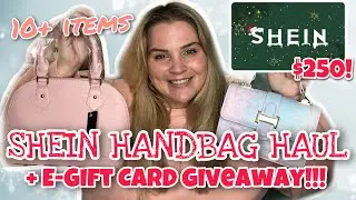 HUGE SHEIN HANDBAG HAUL| GOOD DESIGNER DUPES?| $300 SHEIN GIFT CARD GIVEAWAY!!!