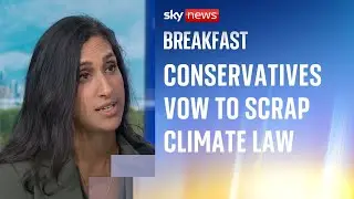 Climate Change Act 'incredibly harmful' as Tories vow to scrap law