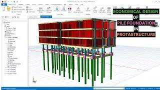 HOW TO DESIGN PILE FOUNDATION/SELECT NUMBERS OF PILES ECONOMICALLY IN PROTASTRUCTURE