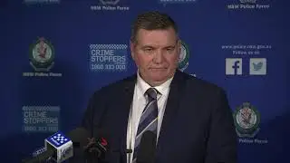 Homicide Squad Commander, Detective Superintendent Danny Doherty press conference