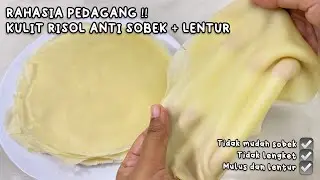 RAHASIA KULIT RISOL ANTI SOBEK DAN LENTUR COCOK UNTUK JUALAN
