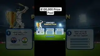 Win Cash gifts by using your Cricket knowledge for free-India vs New Zealand 4 th T20 #india#cricket