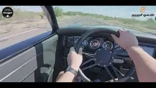 LSA-Powered 1966 Lincoln Continental Custom Roadster POV Test Drive (Internal Mic)