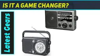 Best Jazmm Portable Radio: AC/Battery Power, Big Sound, Easy to Use