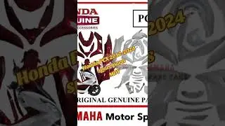 #Honda PCX spare parts (Model-2012-2024)MDY 092029404
