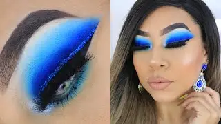 AHUMADO INTENSO DIAGONAL 💙MAQUILLAJE DRAMÁTICO
