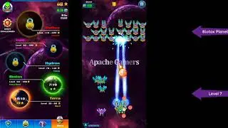 Galaxy Attack Alien Shooter | New Hero Mode | Biotox Planet Level 7 | Tips Tricks For Game Players