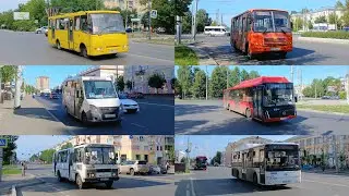 Автобусы Иваново: Куча ПАЗиков, ЧАшки, King Long и другой транспорт. Июль 2025