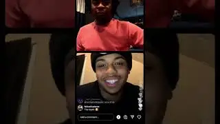 IAMZOIE IG LIVE 3/25/22 ZO FLIRTS WITH HIS FRIEND FROM NY