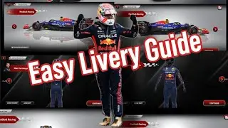 How to make 'Max Verstappen' in Monoposto | Easy Livery Tutorial (Step by Step) 🏎💥