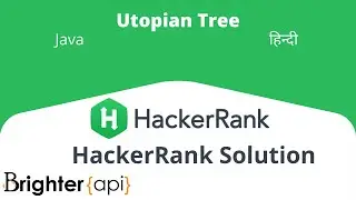 Utopian Tree Hackerrank algorithm Solution In java