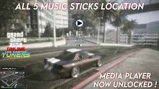 GTA Online: How To Unlock The New Music Player - All Music Sticks Locations | Los Santos Tuners DLC
