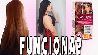 COLORAÇÃO CHOCOLATE COM PIMENTA 670CASTING (sem amônia): Tonalizando em casa #castingcremegloss#hair