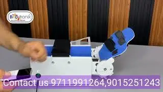 Wrist CPM Machine | Biotronix Electrical Passive Motion Device for Physiotherapy and Rehabilitation