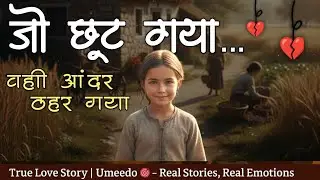जो छूट गया… वही अंदर ठहर गया 💔 | Emotional Village Love | UMeedo 2.0