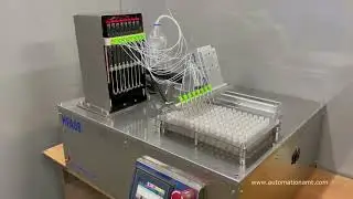 8 head Precision Dispenser for Vials