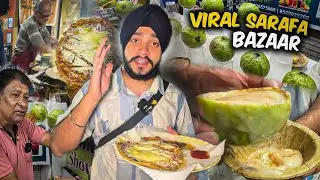 Indore&rsquo;s Biggest Street Food Market 🔥(Part 1) | Amul Cheese Loaded Paranthe, Chilli Guava Shots
