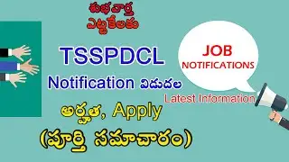 TSSPDCL Notification 2019 || Tsspdcl Junior Lineman Notification 2019 In Telugu || Vasudha Tv