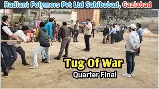 Winter Games 2023 | Radiant Polymers Pvt Ltd | Tug of War Male Quarter Final |