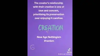 Creation #quotes #creation #nanism #new_age_nothingism