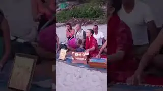 Russian in mandrem beach #reelitfeelit #reels #viral #munawarfaruqui #new #mandrembeach #new