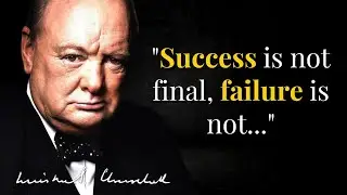 Winston Churchill | Former Prime Minister of the United Kingdom | famous quotes | motivational quote