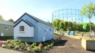 Village for the homeless opens in Edinburgh