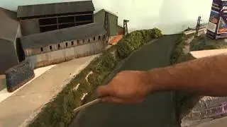 How To Make A River For Your Model Railroad Train Layout! Awesome!
