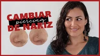 Cómo cambiar el piercing de la nariz por primera vez