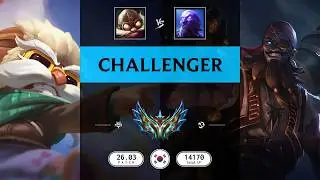 Challenger Match: Over 10.000 LP - KR server Patch 26.03