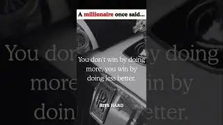 A millionaire once said...#shorts#mindset#motivation #sigma#rich#selfcontrol#money#success